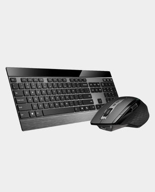 Rapoo 9900 M Multi-Mode Wireless Ultra-Slim English Keyboard & Mouse - Black