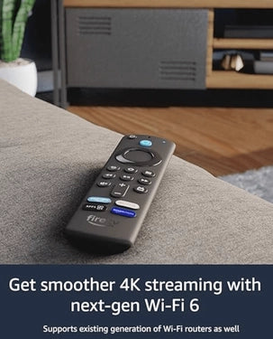 Amazon Fire TV Stick 4K Max (2nd Gen) with Alexa Voice Remote - Black in its packaging, available in Doha, Qatar