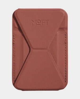 MOFT Snap-On iPhone Stand & Wallet (MOVAS) - Sienna Brown MOFT Snap-On iPhone Stand & Wallet (MOVAS) - Sienna Brown