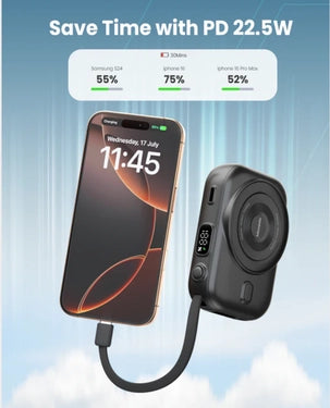 Moxedo Combo 3x10000mAh Powerbank with Charging Dock – Black