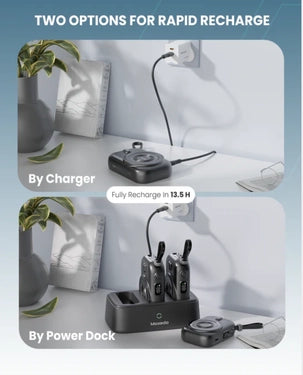 Moxedo Combo 3x10000mAh Powerbank with Charging Dock – Black