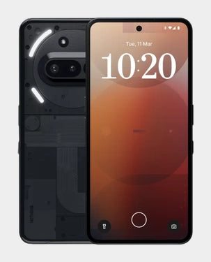 هاتف Nothing Phone (3a) 5G بذاكرة 12 جيجابايت ومساحة تخزين 256 جيجابايت - أسود
