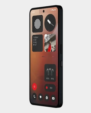 هاتف Nothing Phone (3a) 5G بذاكرة 12 جيجابايت ومساحة تخزين 256 جيجابايت - أسود