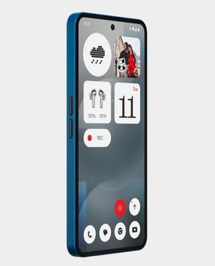 هاتف Nothing (3a) 5G بذاكرة وصول عشوائي (RAM) سعة 12 جيجابايت وذاكرة تخزين 256 جيجابايت - أزرق