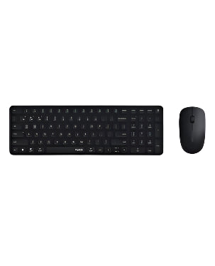 Rapoo 9320M Multi-Mode Wireless Optical Mouse & English/Arabic Keyboard Combo - Dark Grey Rapoo 9320M Multi-Mode Wireless Optical Mouse & English/Arabic Keyboard Combo - Dark Grey
