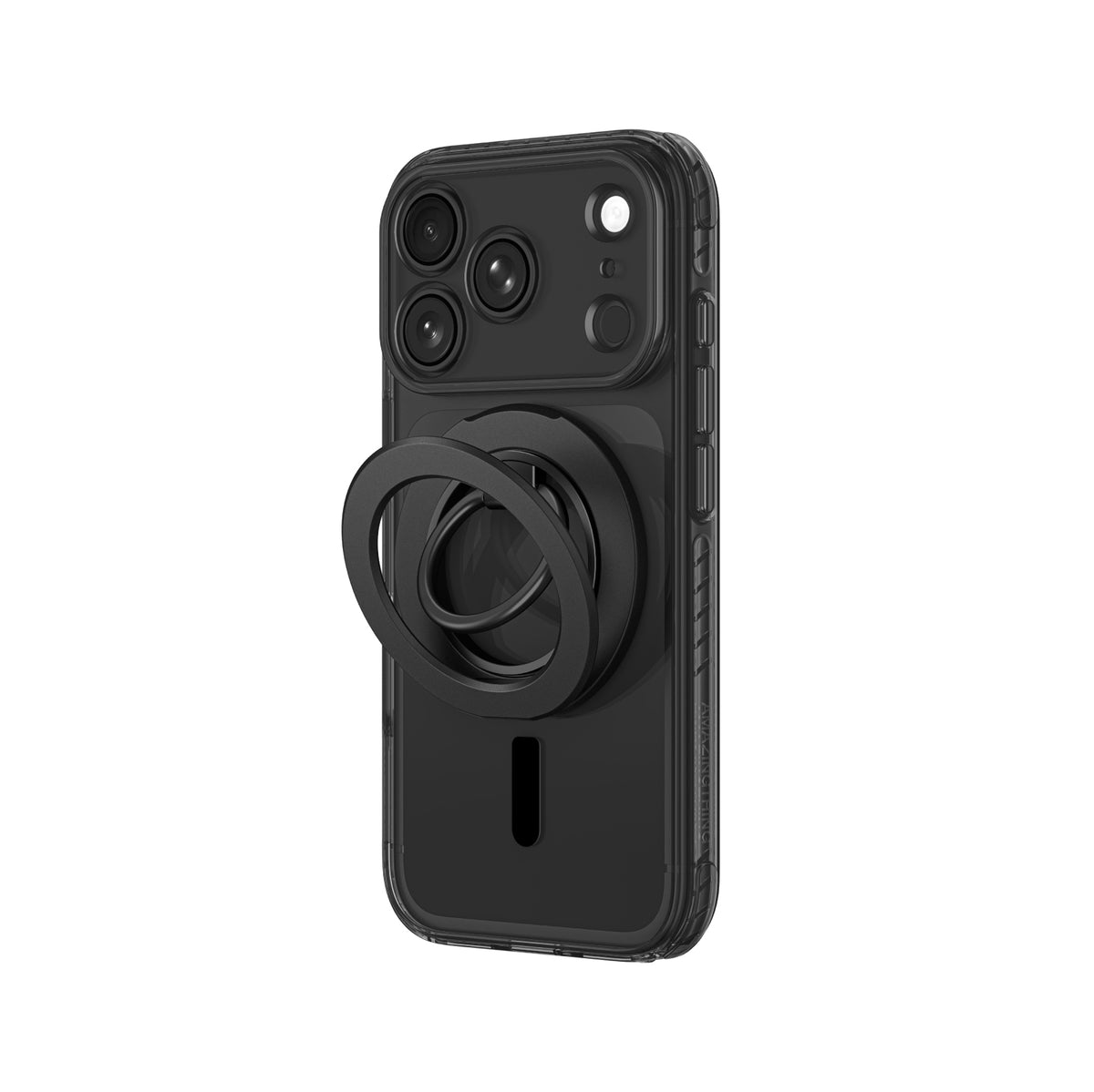 Amazingthing Titan Lens Ring Set for iPhone 18 Pro Black