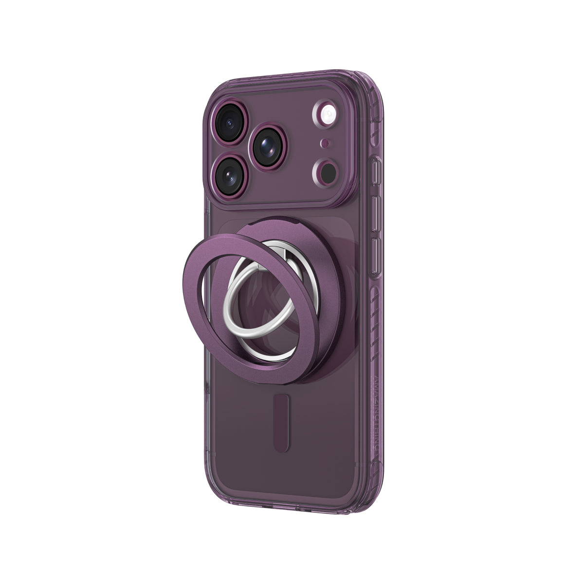 Amazingthing Titan Lens Ring Set for iPhone 18 Pro Max Purple