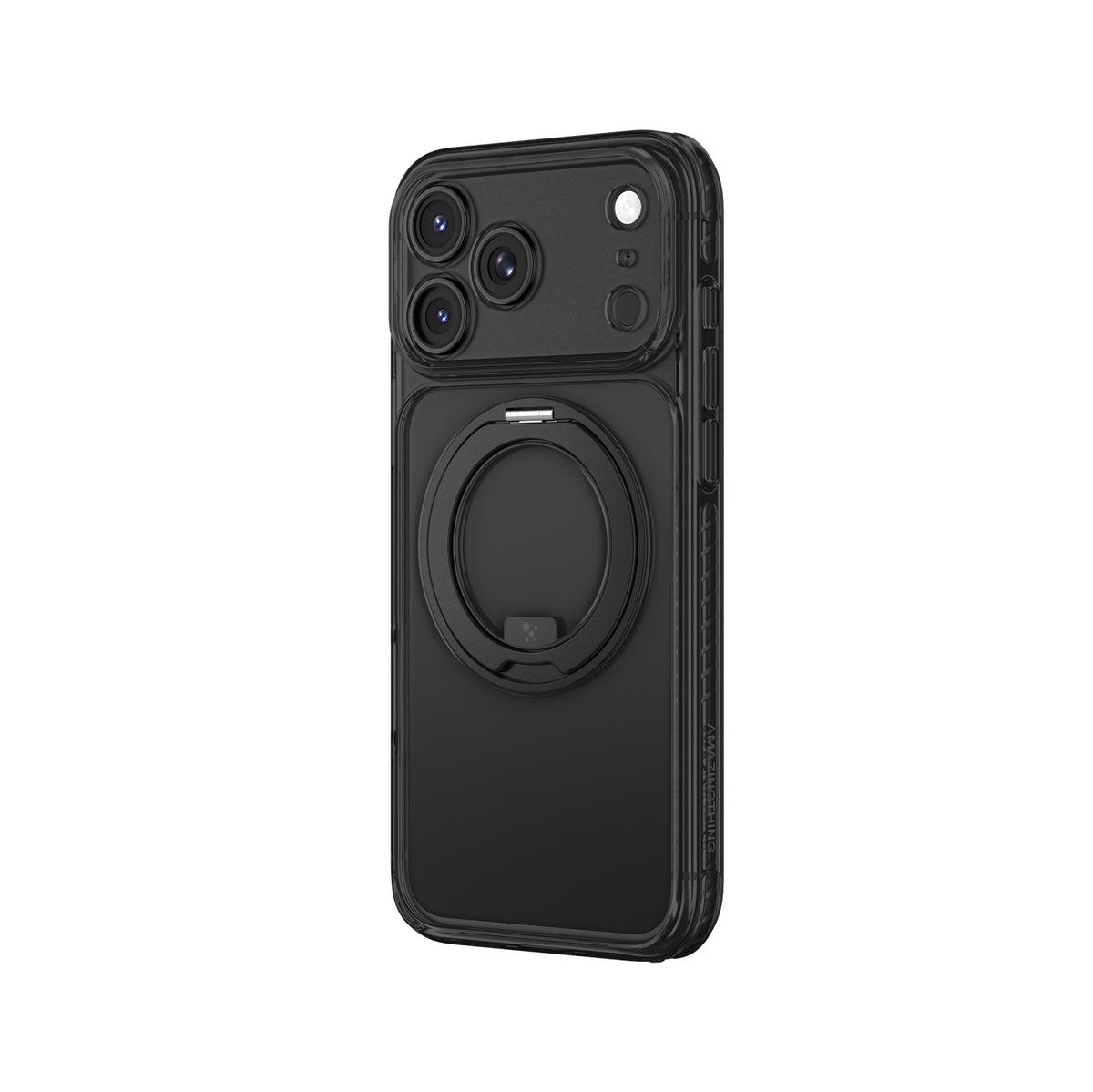 Amazingthing Titan Pro Spin Lens Case for iPhone 18 Pro Max Black