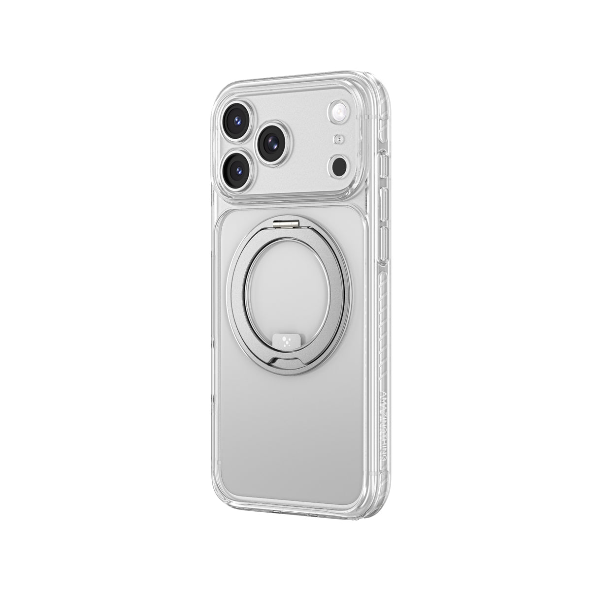 Amazingthing Titan Pro Spin Lens Case for iPhone 18 Pro Clear
