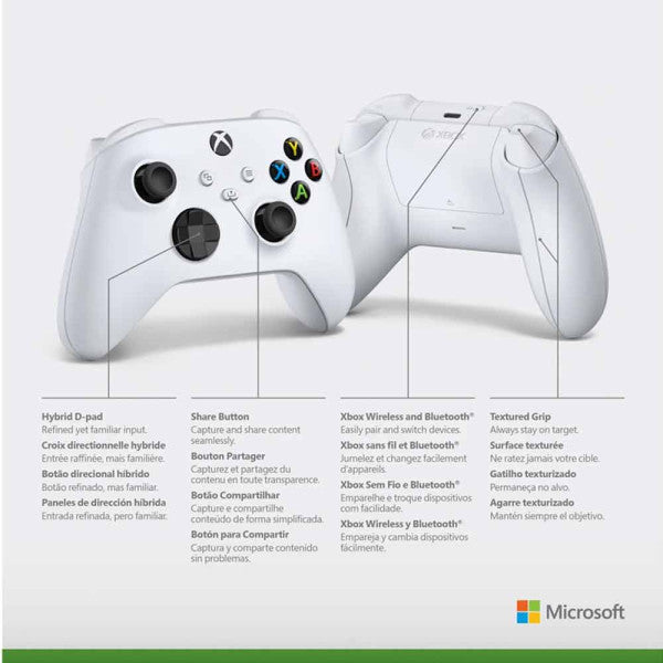 Xbox New Wireless Controller Robot White