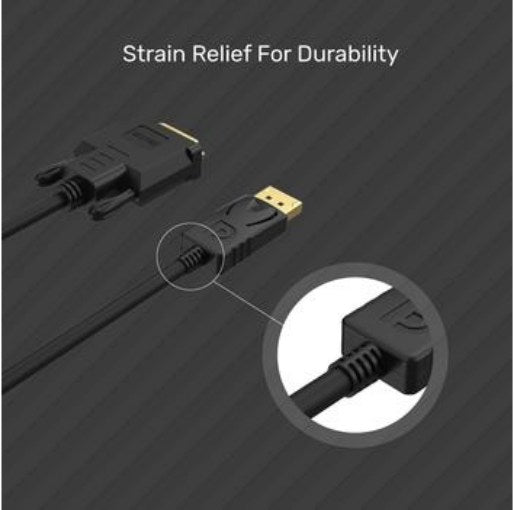 Unitek DisplayPort to DVI Cable Unitek DisplayPort to DVI Cable