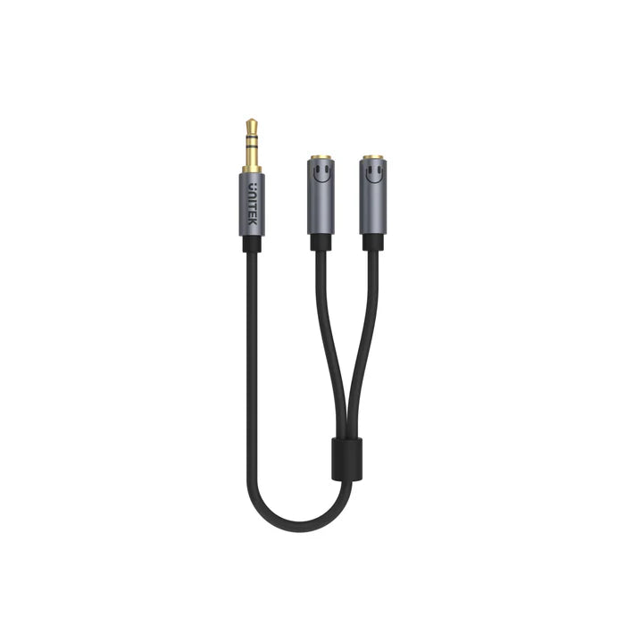 Unitek 3.5MM AUX Audio Cable-Male to 2xFemale