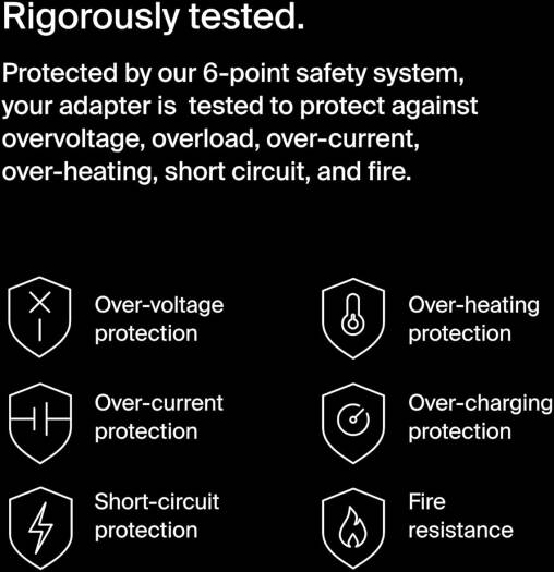 Belkin Connect USB-C Core GaN Laptop Power Adapter 100W - Black