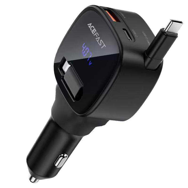 Acefast B17 Fast Charge Car Charger 95W - Black