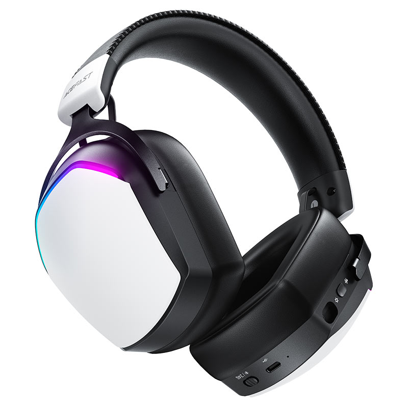 Acefast H11 Wireless Bluetooth Gaming Headset - 50mm Titanium Drivers, White