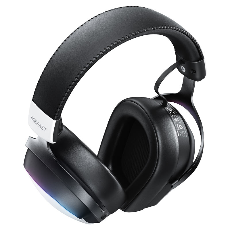 Acefast H11 Wireless Bluetooth Gaming Headset - 50mm Titanium Drivers, White