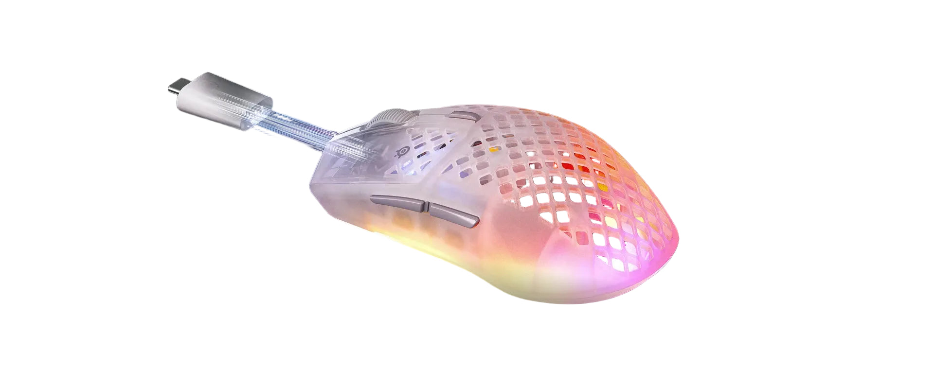 SteelSeries Aerox 3 WL Gen 2 Gaming Mouse – Ghost