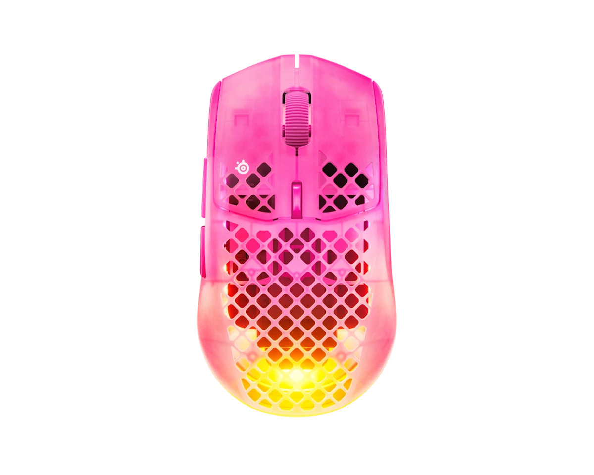 SteelSeries Aerox 3 WL Gen 2 Gaming Mouse – Magenta Haze