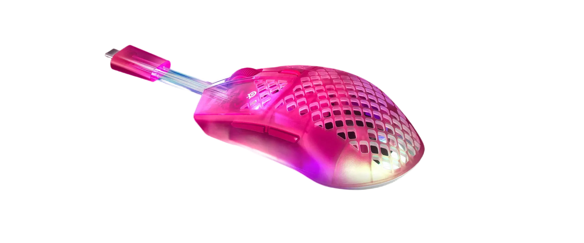 SteelSeries Aerox 3 WL Gen 2 Gaming Mouse – Magenta Haze SteelSeries Aerox 3 WL Gen 2 Gaming Mouse – Magenta Haze
