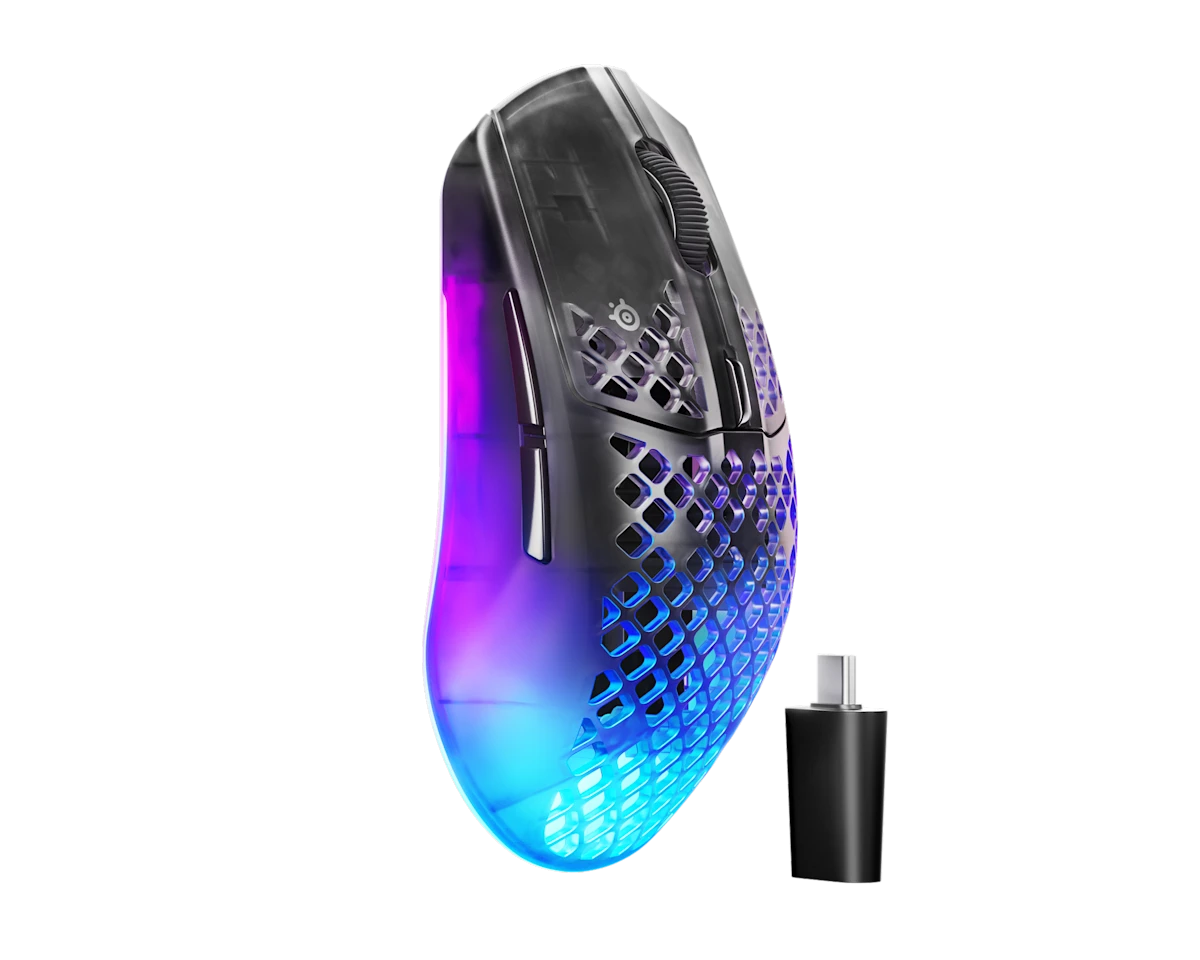 SteelSeries Aerox 3 WL Gen 2 Gaming Mouse – Shadow SteelSeries Aerox 3 WL Gen 2 Gaming Mouse – Shadow