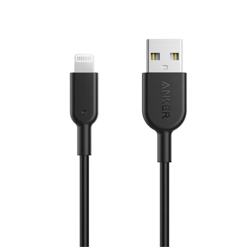 Anker PowerLine II Lightning Cable - 3ft / 0.9m - Black - A8432H12