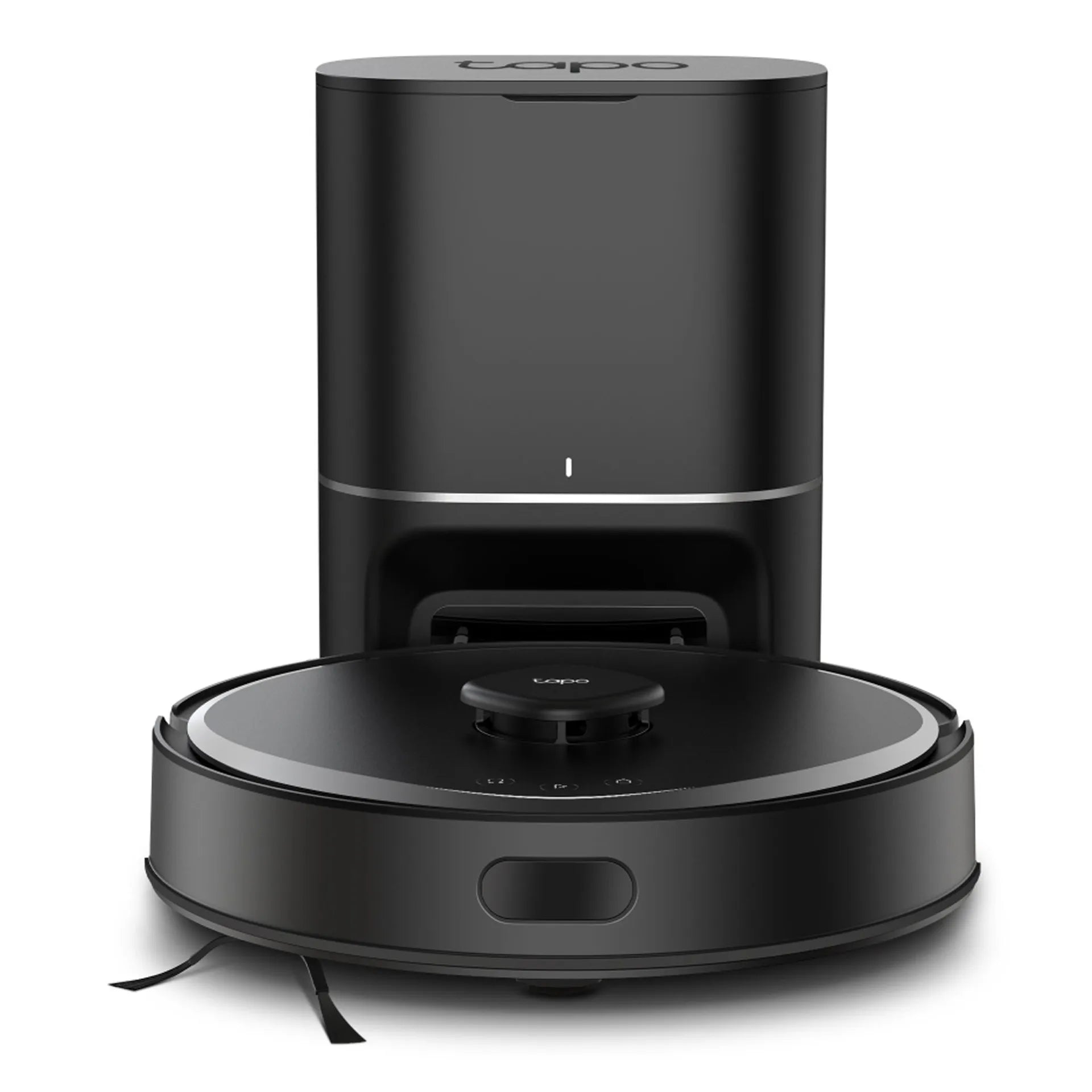 TP-Link Tapo RV30 Max Plus Robotic Vacuum Cleaner with Smart Auto-Empty Dock – 5300 Pa – Black