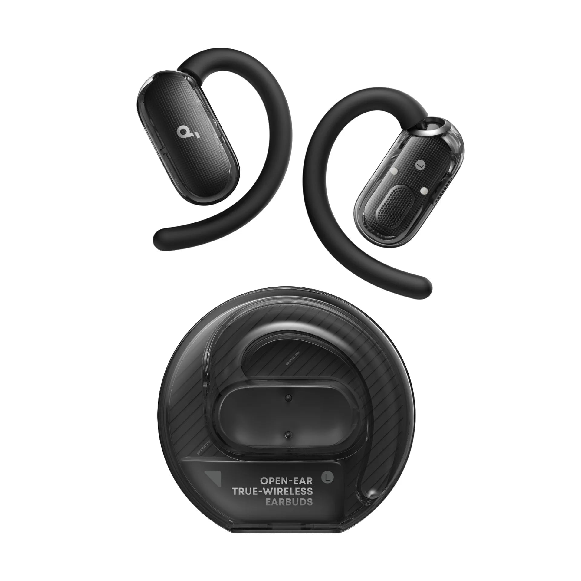 Anker V40i Soundcore Open-Ear Wireless Earbuds, Black