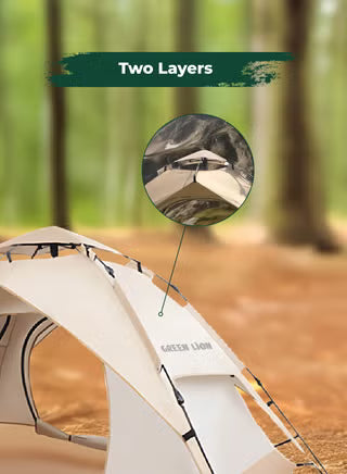 Green Lion Camping Tent Ultimate GT-4 – Beige