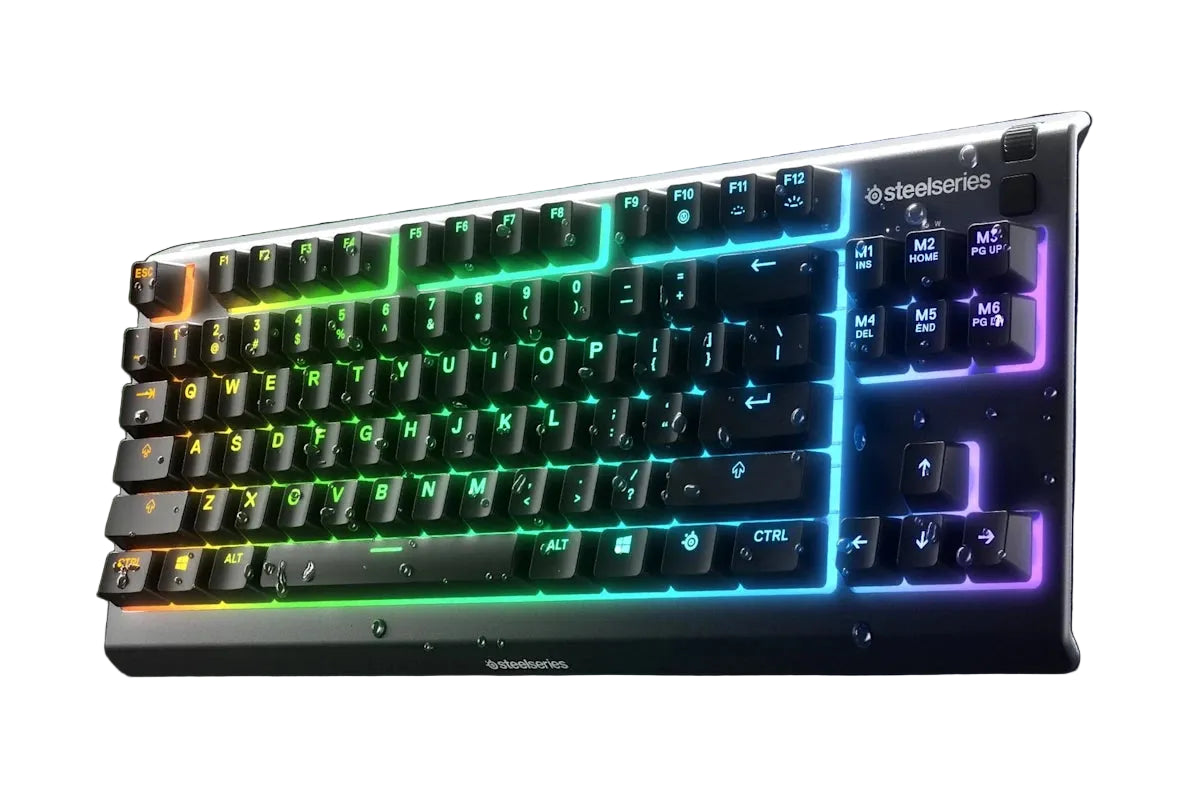 SteelSeries Apex 3 TKL US Gaming Keyboard – Black