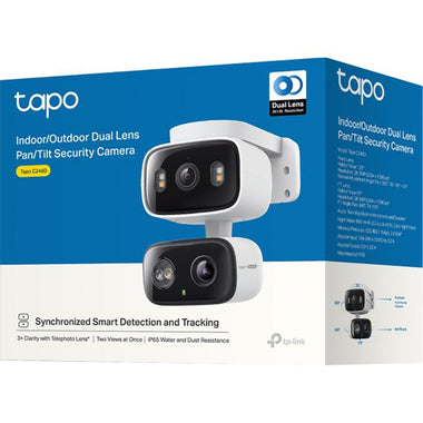 TP-Link Tapo C246D Dual Lens Pan & Tilt Security Camera Indoor/Outdoor