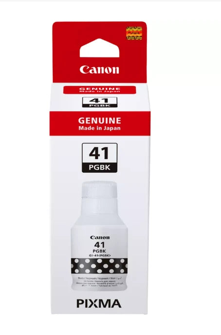 Canon GI-41 PGBK Black MegaTank Ink Bottle – genuine Canon refill ink available for delivery in Doha, Qatar.