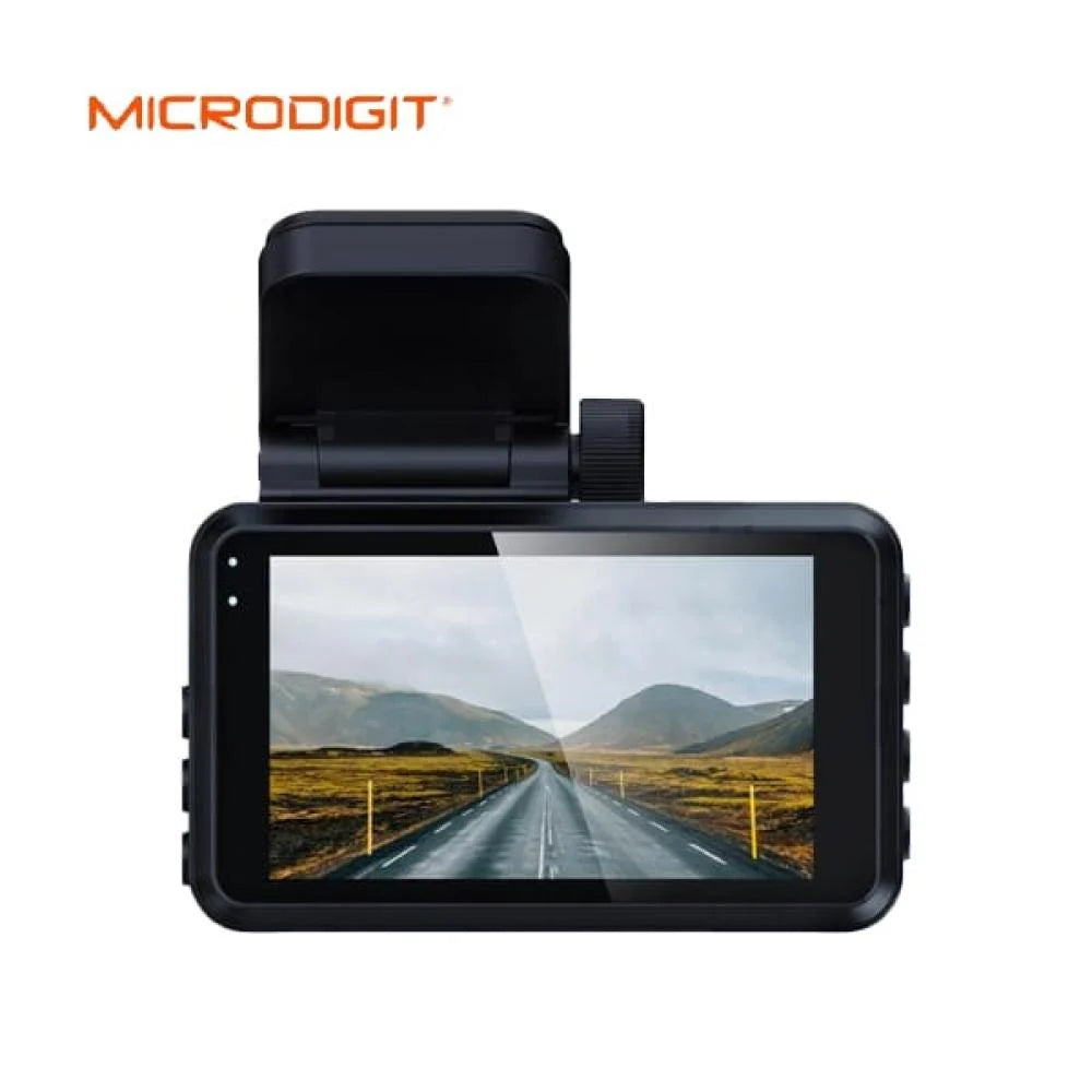 Microdigit MDC81 4K Dash Cam Front and Rear