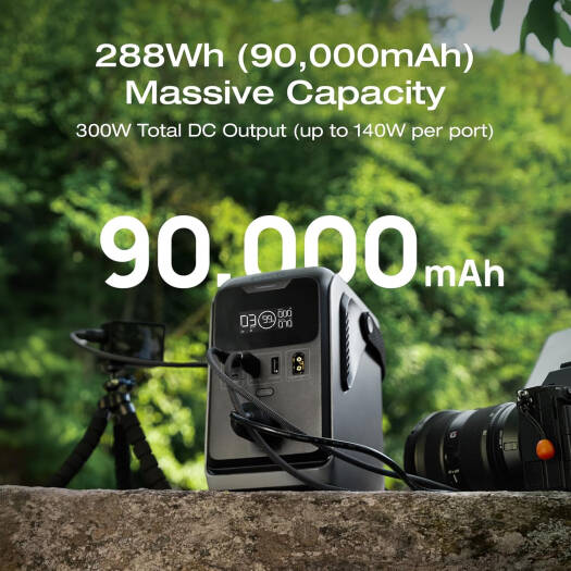 محطة الطاقة المحمولة EcoFlow Trail 300 DC