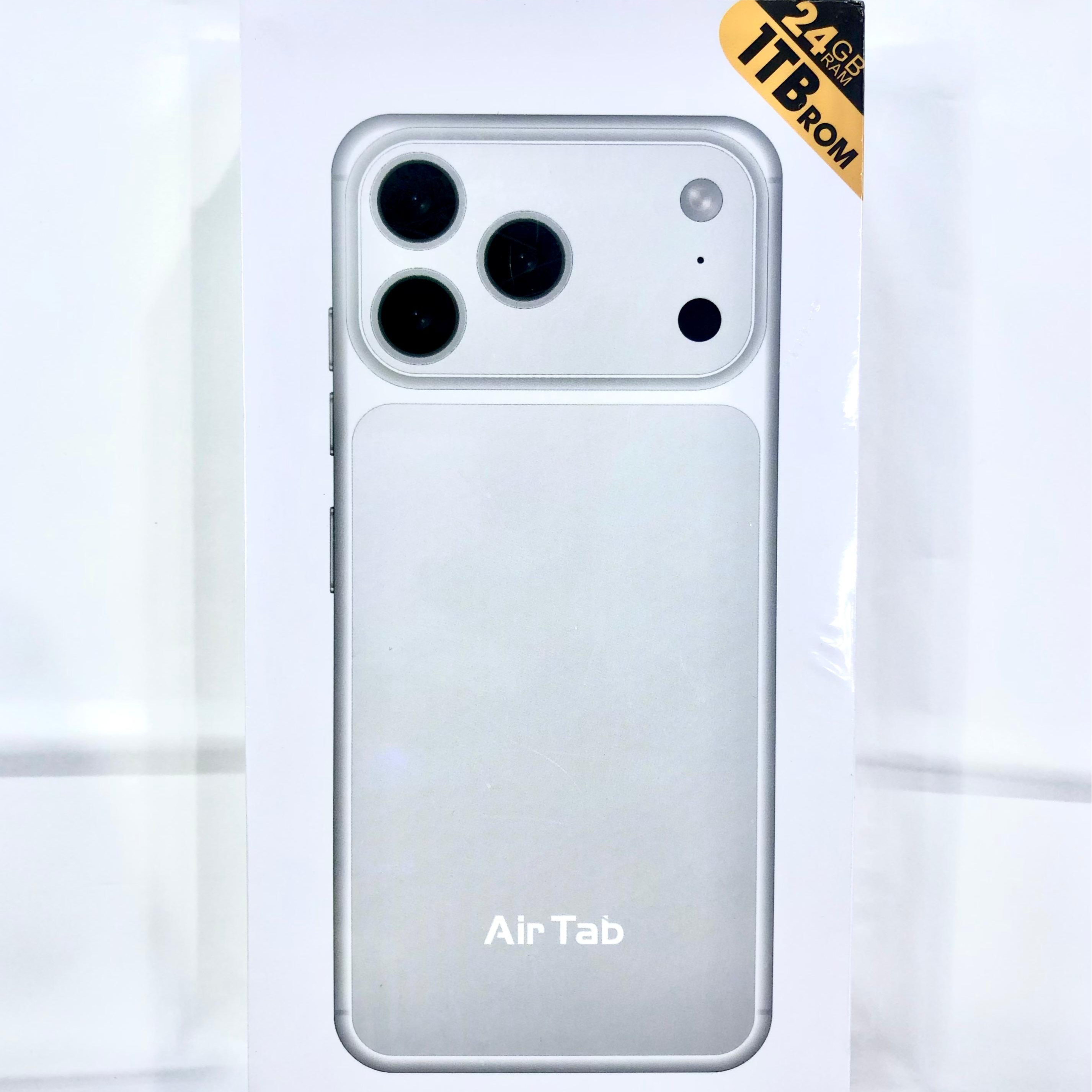 Air Tab 17 Pro Max Android Smartphone 1TB 24GB RAM Triple Camera - Silver Air Tab 17 Pro Max Android Smartphone 1TB 24GB RAM Triple Camera - Silver