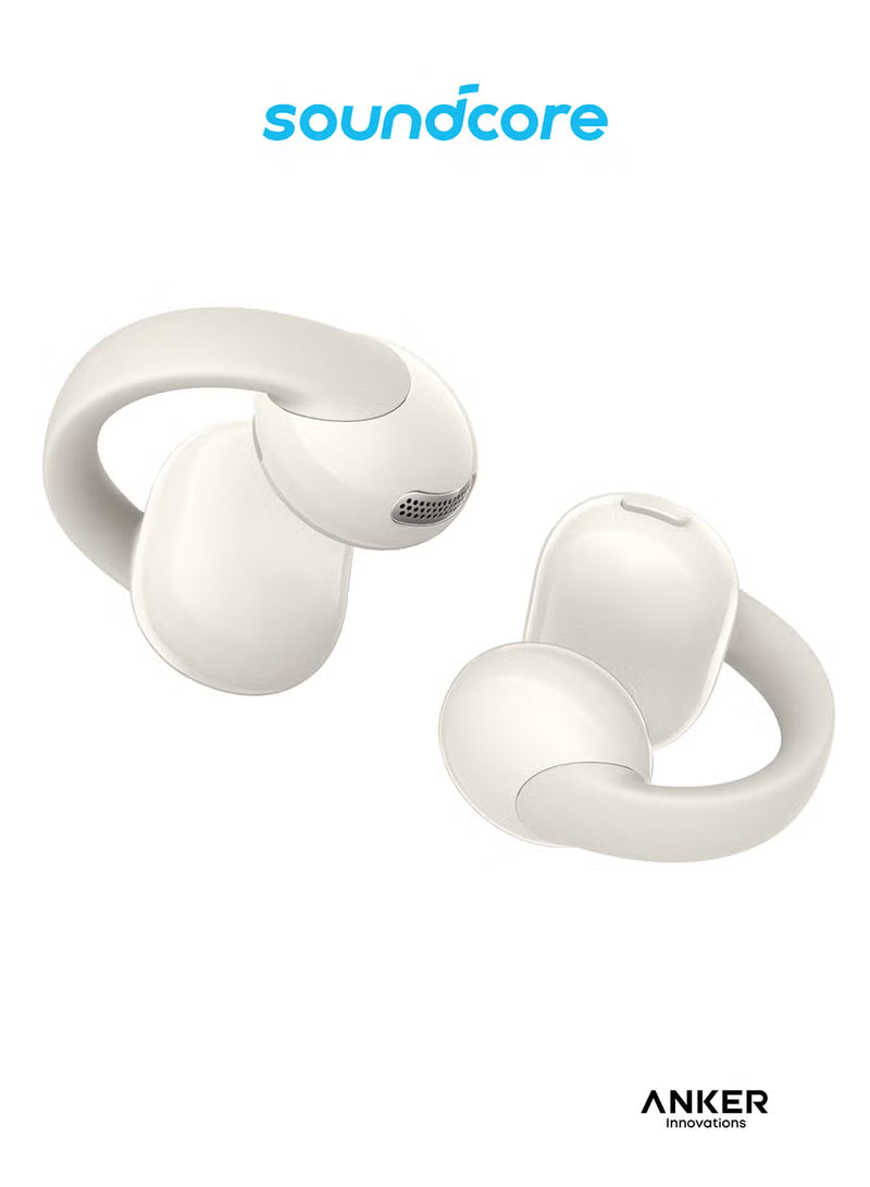 Soundcore C50i by Anker Open-Ear Clip-On Earbuds - White
