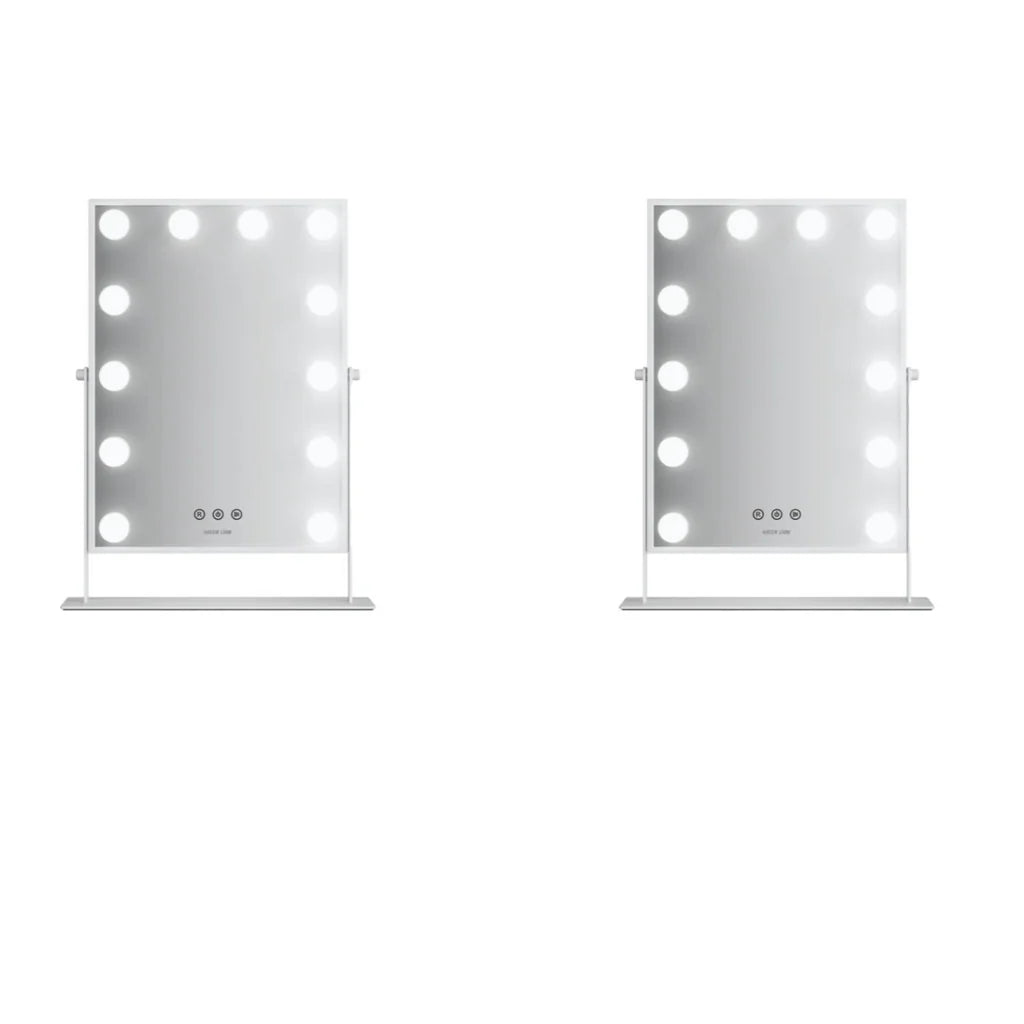 Green Lion Glam Shine Makeup Mirror 9 LED Lights | White