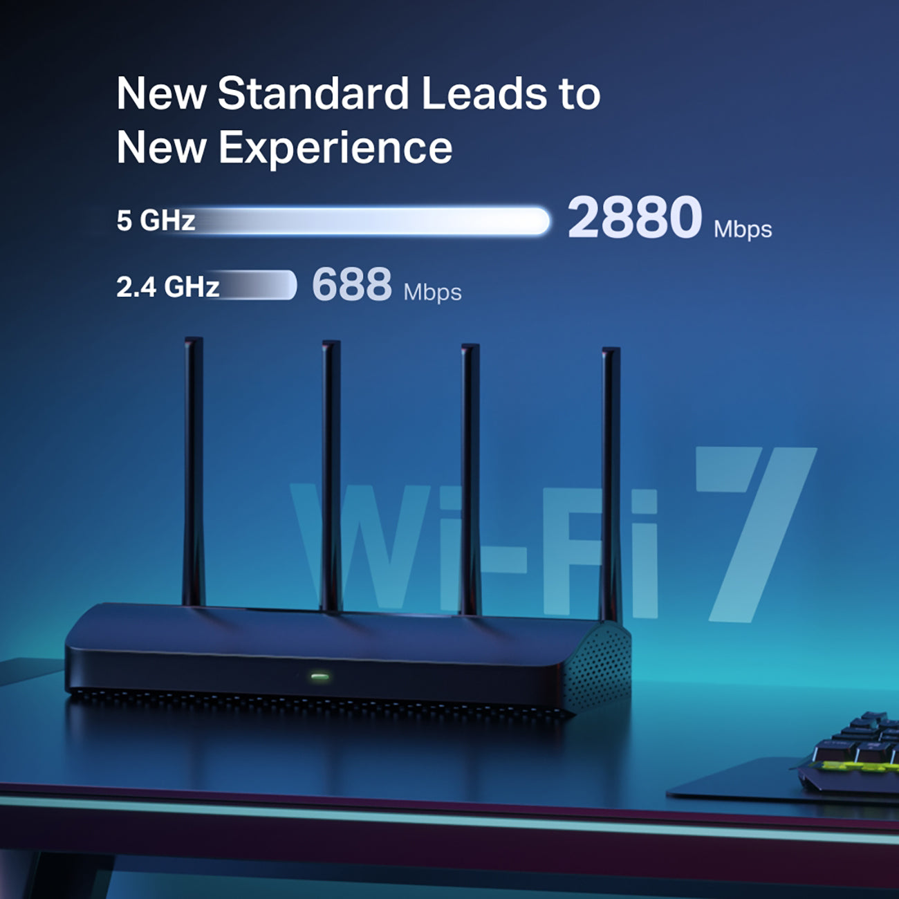Mercusys MR27BE WiFi 7 Router Full Coverage App Control - Black Mercusys MR27BE WiFi 7 Router Full Coverage App Control - Black
