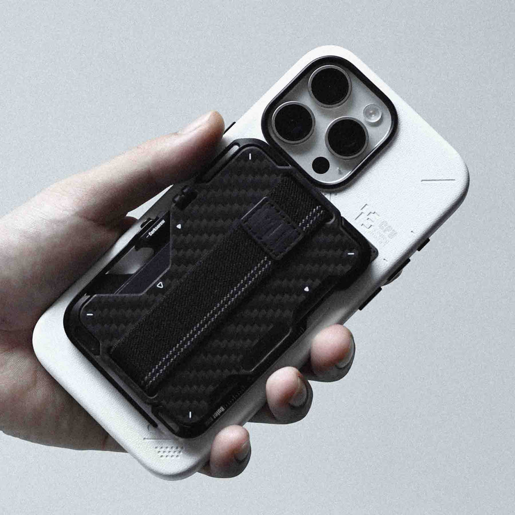 AULUMU G03 Multi-Tool Magnetic Metal Wallet with Carbon Fiber Cover