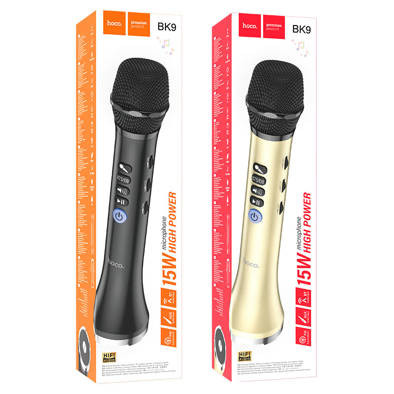 HOCO BK9 Wireless Karaoke Microphone Singing Mic
