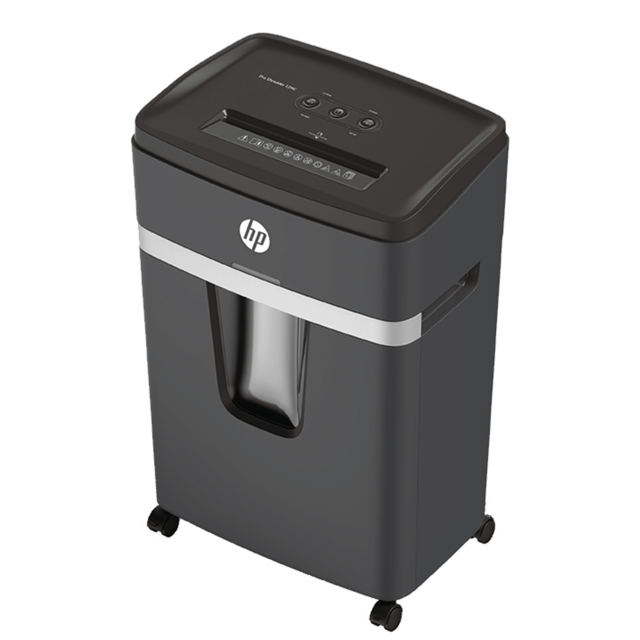 HP Pro Shredder 12MC Micro-Cut Paper Shredder UK Version - Black HP Pro Shredder 12MC Micro-Cut Paper Shredder UK Version - Black