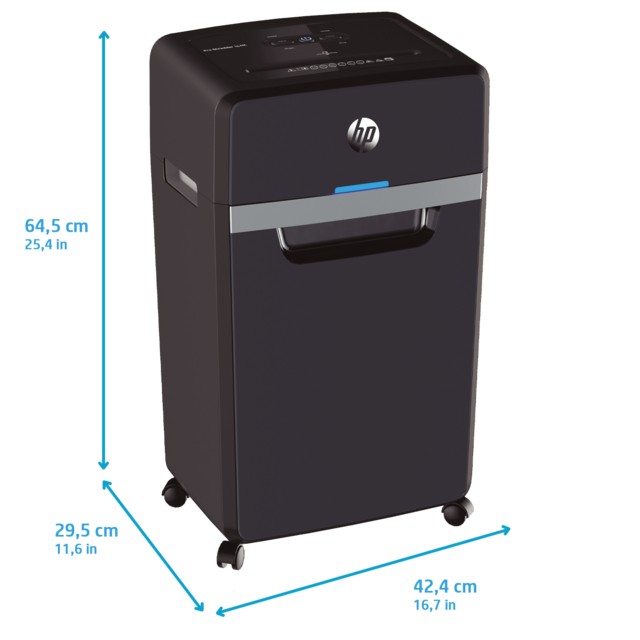 HP Pro Shredder 16MC Micro-Cut Paper Shredder UK Version - Black HP Pro Shredder 16MC Micro-Cut Paper Shredder UK Version - Black
