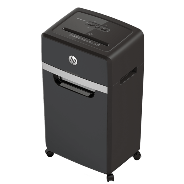 HP Pro Shredder 24CC Cross-Cut Paper Shredder UK Version - Black