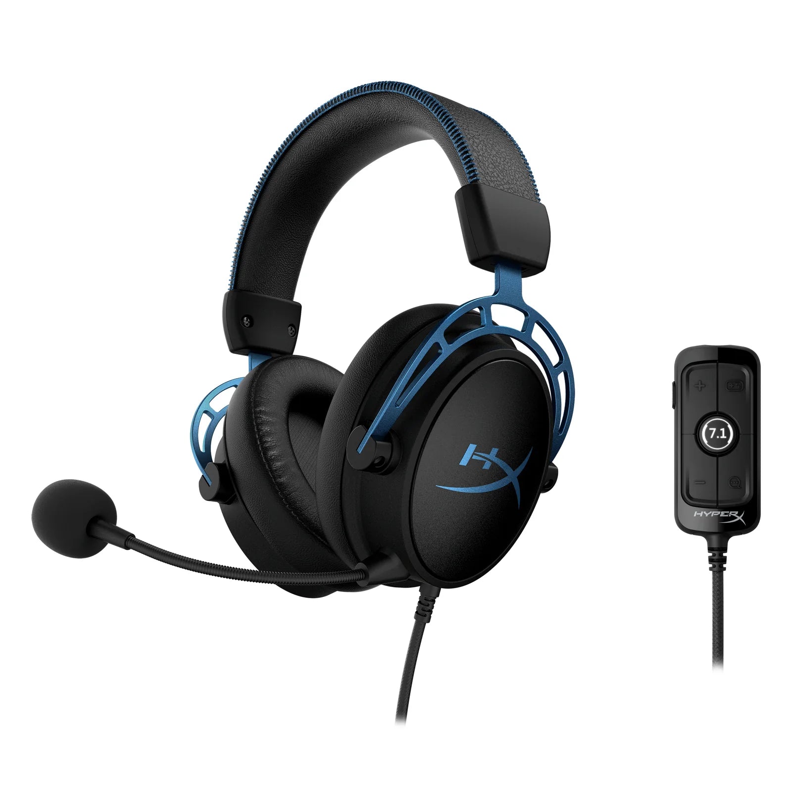 HyperX Cloud Alpha S Gaming Headset Blue HyperX Cloud Alpha S Gaming Headset Blue
