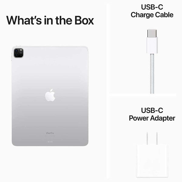 iPad Pro 6th Gen 12.9-inch Wi‑Fi + Cellular 2TB - Silver