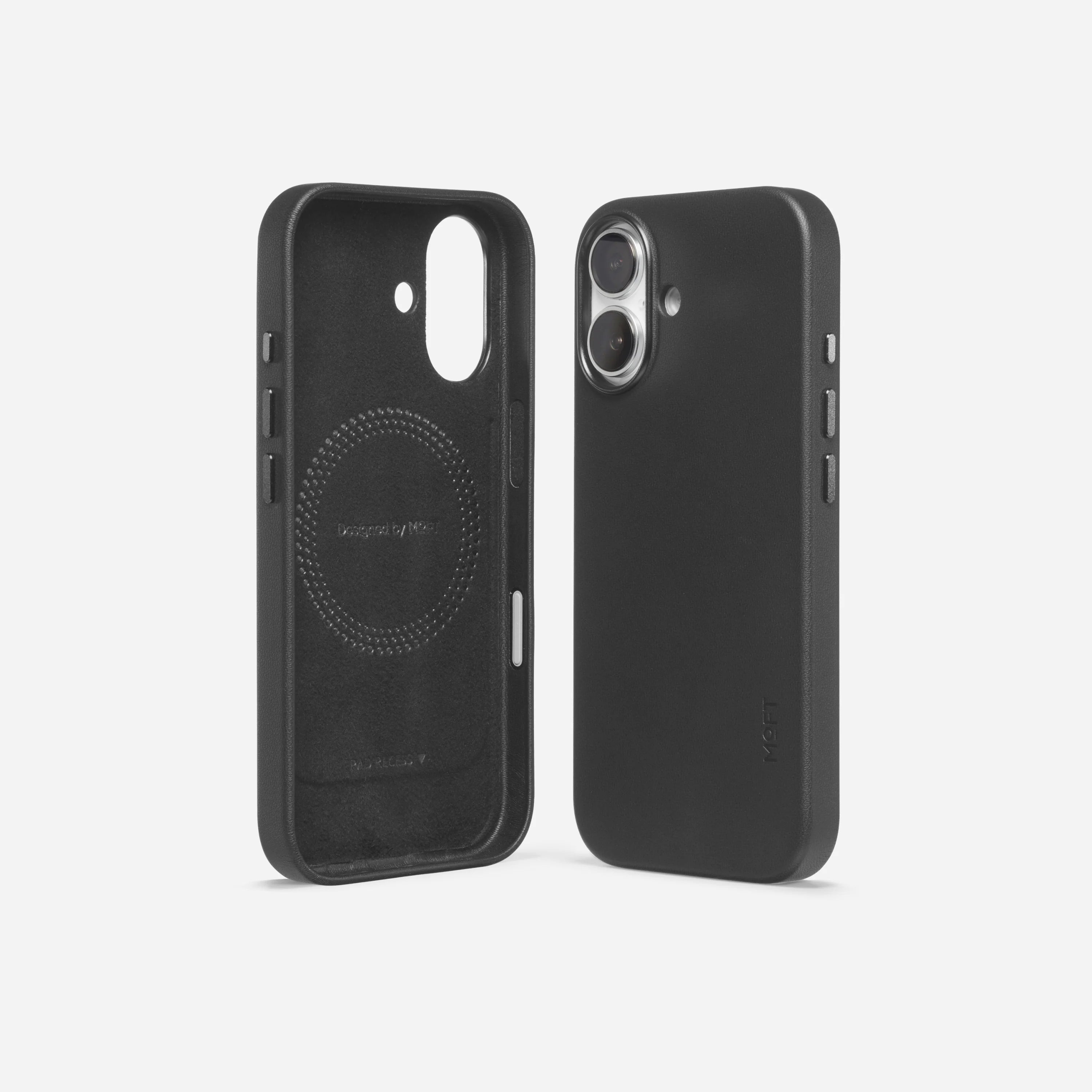 Moft Snap on Non Lanyard Compatible Magsafe Case for iPhone 17 - Jet Black