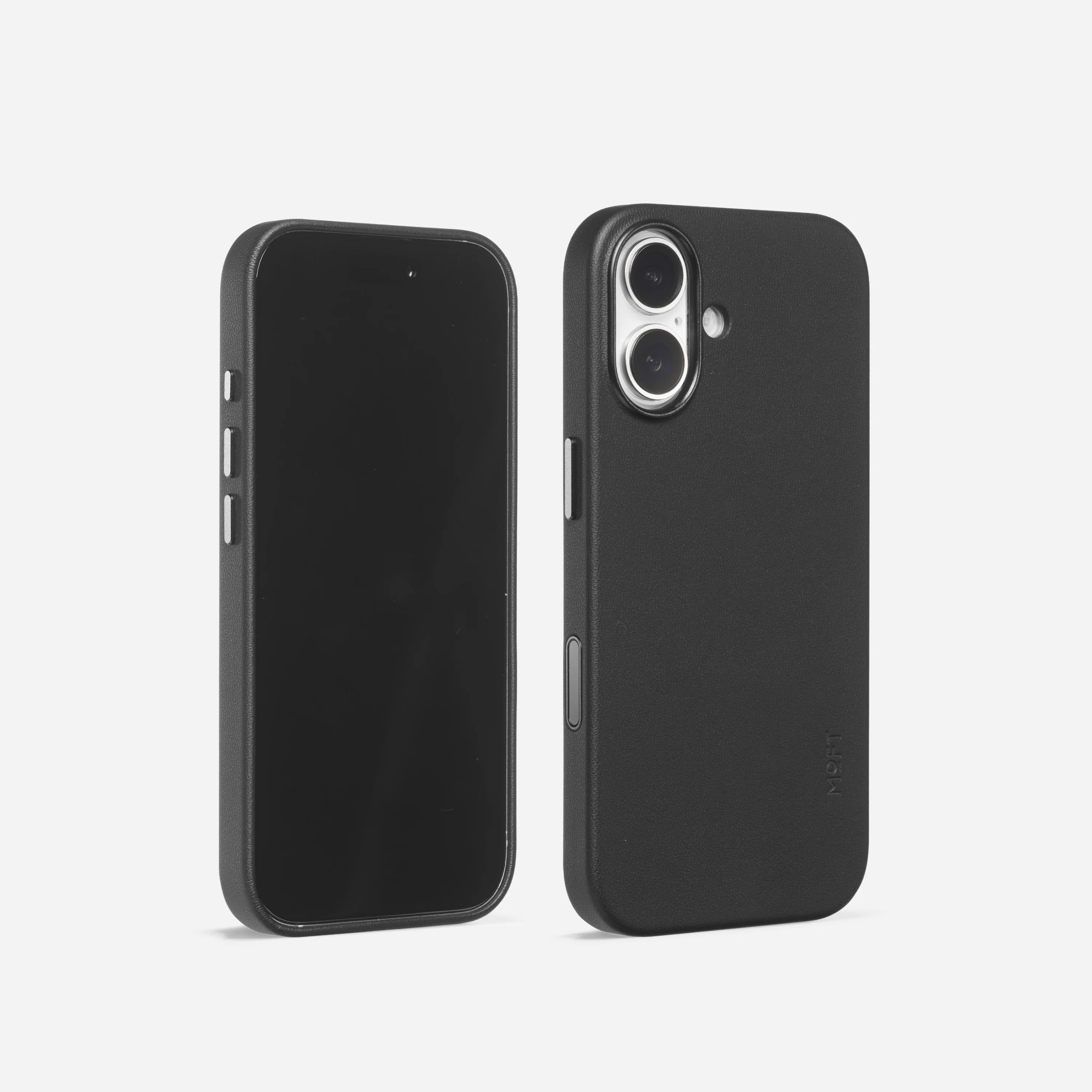 Moft Snap-On Non-Lanyard MagSafe Case Jet Black for iPhone 17 – available in Qatar.