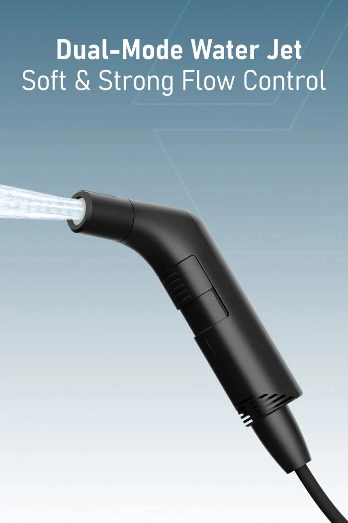 Moxedo JetStream+ Bidet Sprayer with 2.3L Water Container - Black Moxedo JetStream+ Bidet Sprayer with 2.3L Water Container - Black