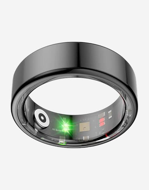 Ravoz Halo Smart Ring - Ocean Black Size 10