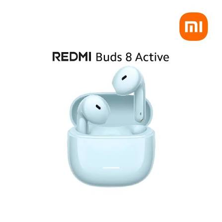 Redmi Buds 8 Active Blue | Semi-in-Ear Wireless Earbuds