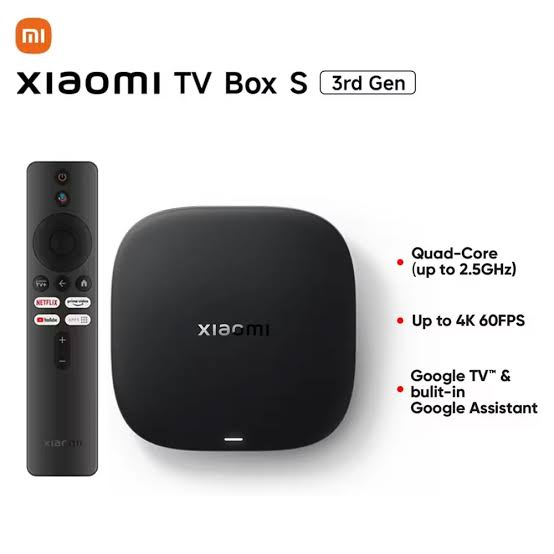 جهاز شاومي تي في بوكس ​​إس بنظام أندرويد الجيل الثاني بدقة 4K Ultra HD MDZ-28-AA - أسود 